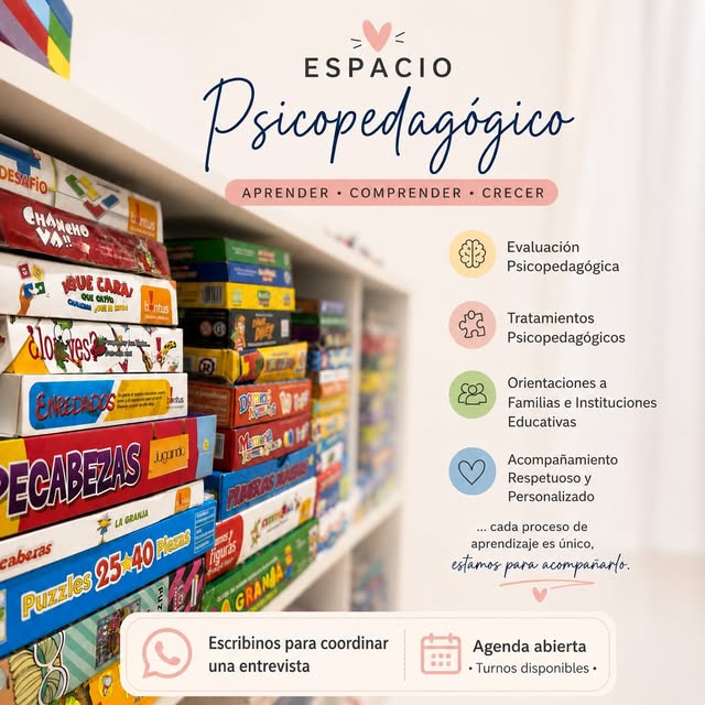 Espacio psicopedagógico